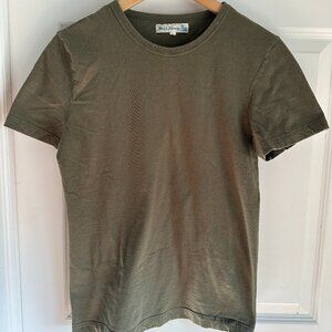 Merz B Schwanen 1950's Tee, Army, Size 5